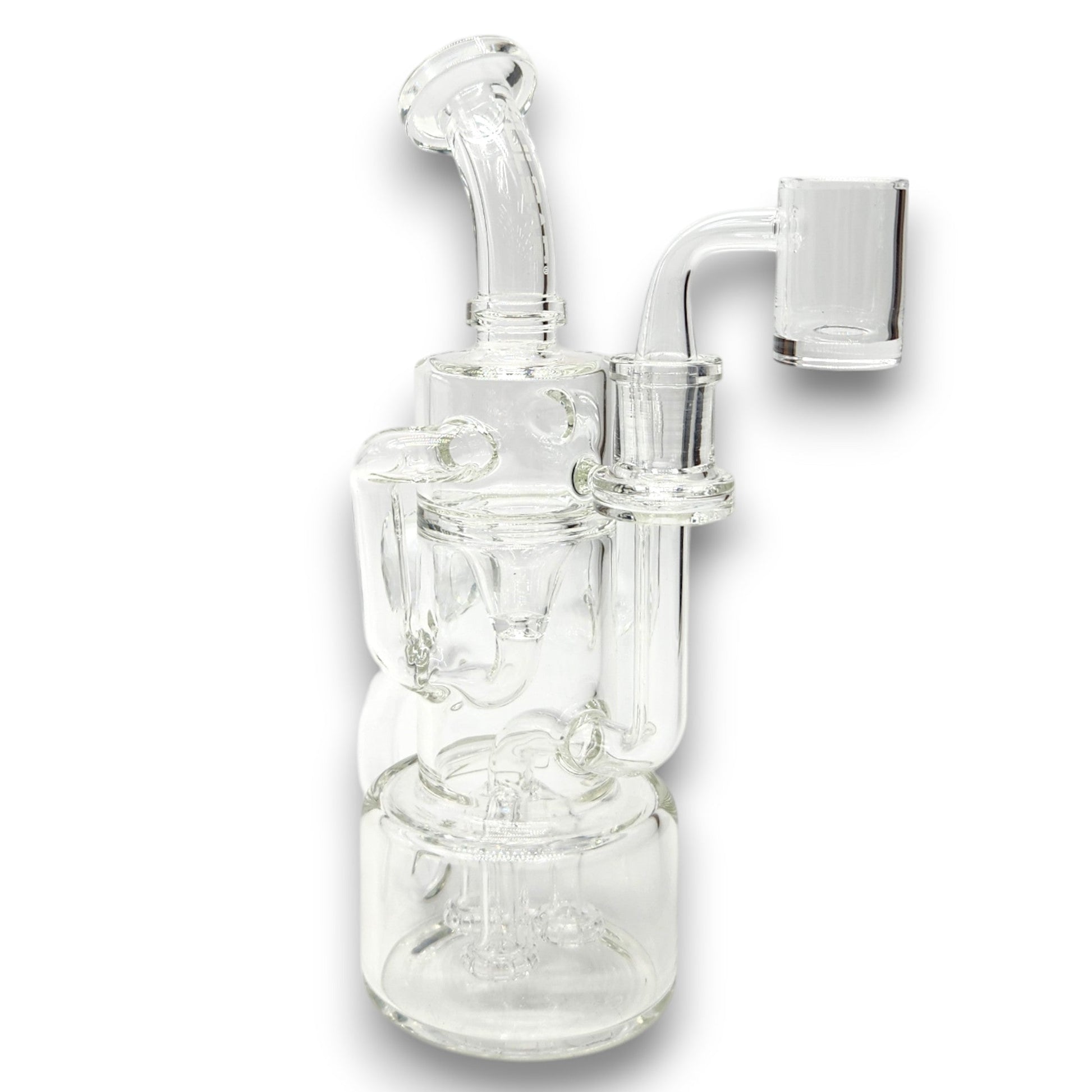 9.5" Pulsar Multi Perc Recycler Dab Rig Bong