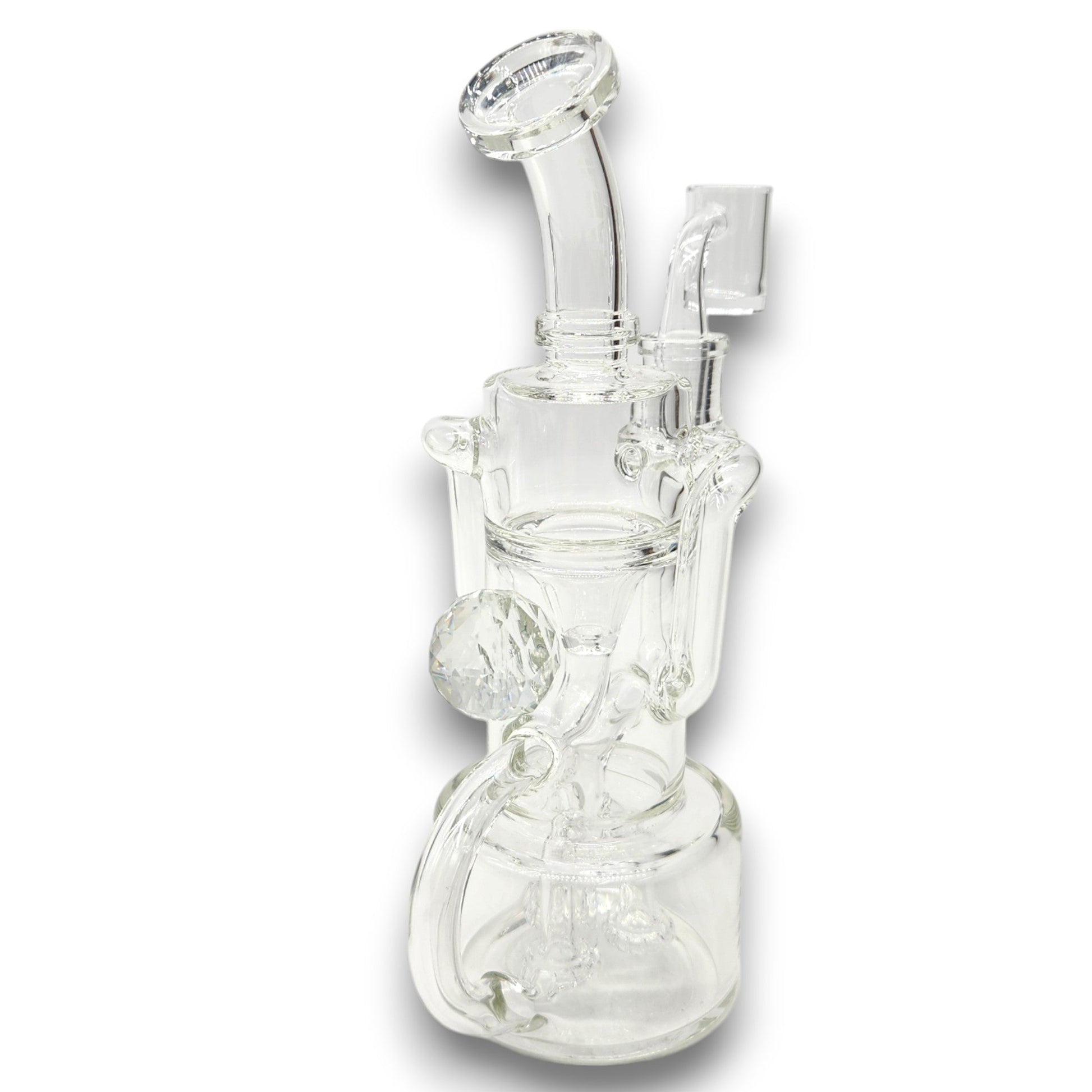 9.5" Pulsar Multi Perc Recycler Dab Rig Bong