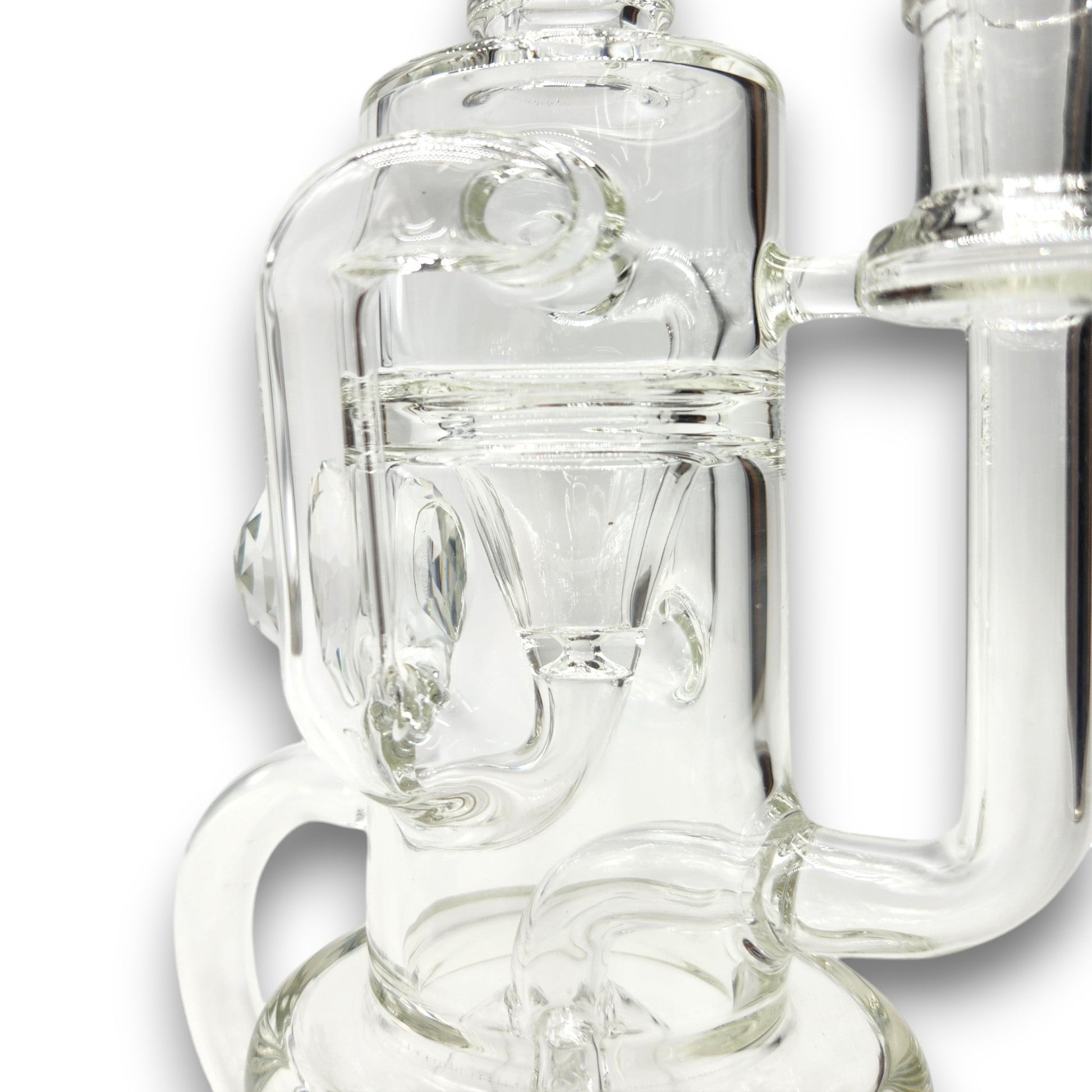 9.5" Pulsar Multi Perc Recycler Dab Rig Bong