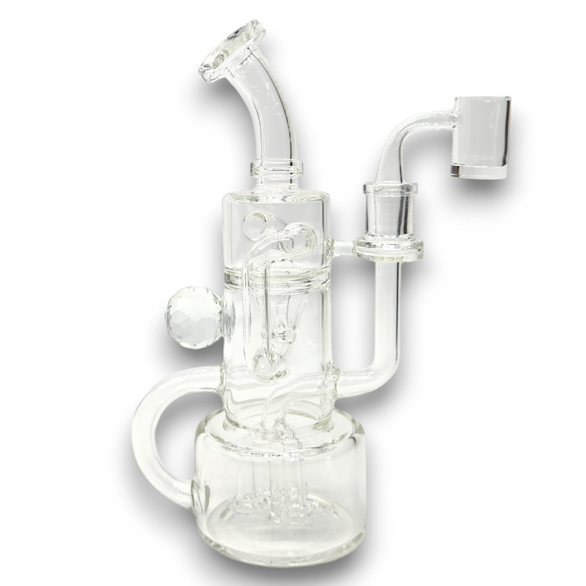 9.5" Pulsar Multi Perc Recycler Dab Rig Bong