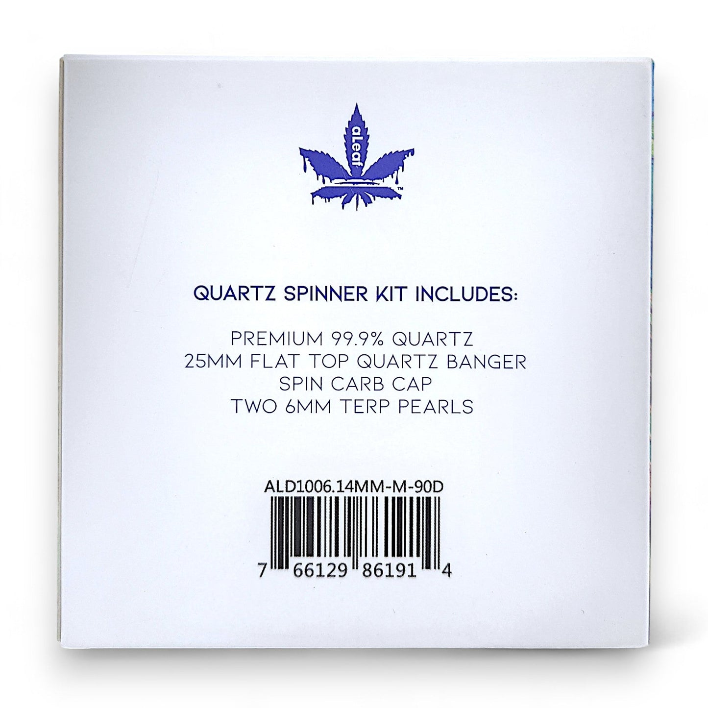 Aleaf Spinner Kit Z Banger Carb Cap Pearl Set