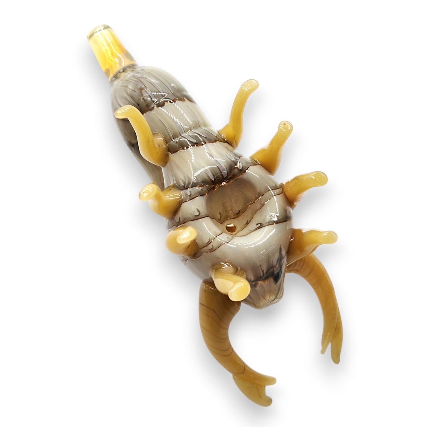 Artisan Glass Scorpion Creature Hand Pipe