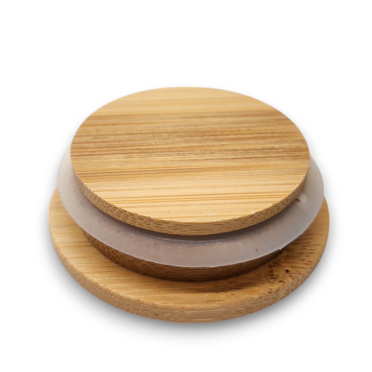 Bamboo Top Glass Storage Jar Smell Resistant