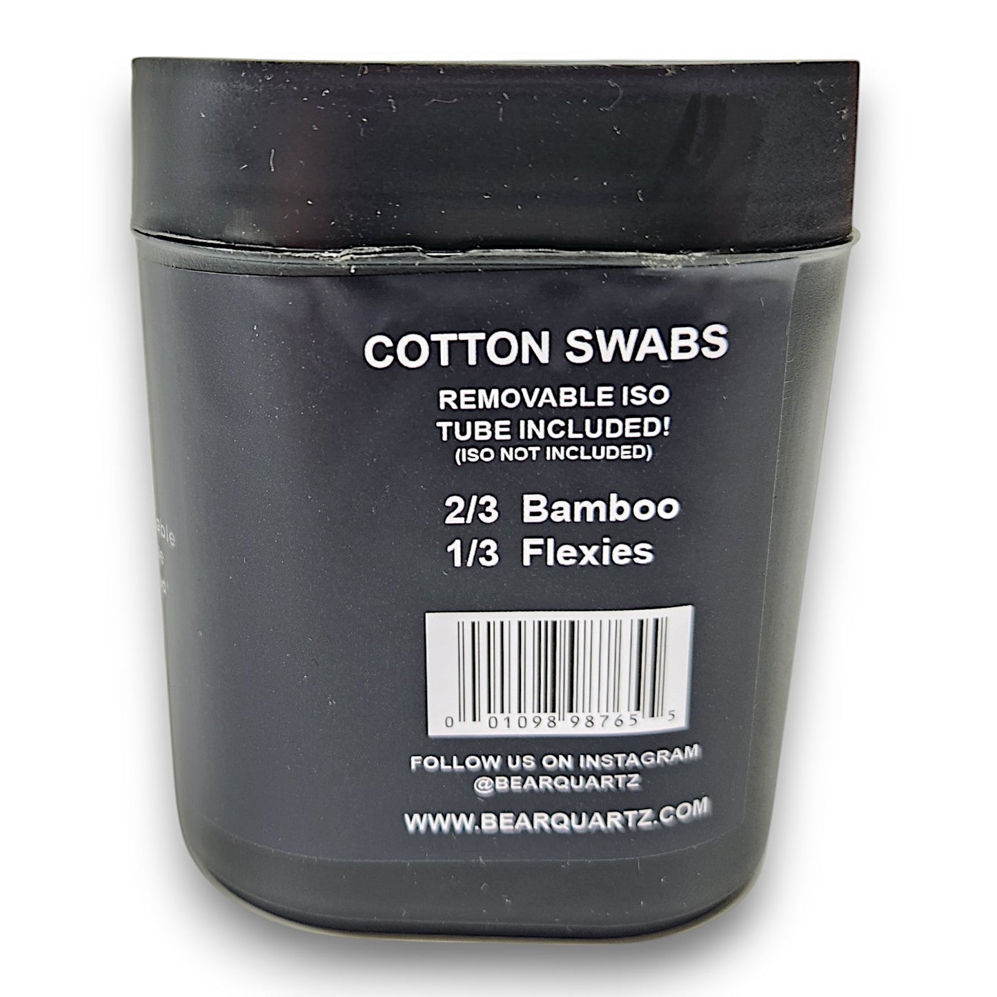 Bear Quartz Swabs Biodegradable Bamboo Swabs