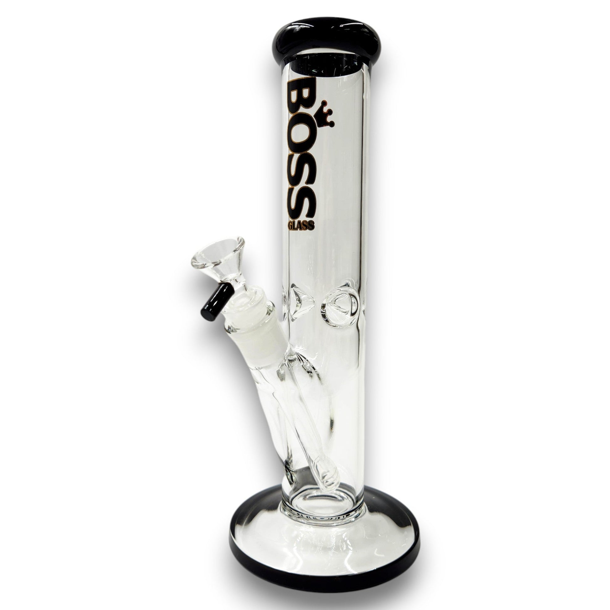 Boss Glass 12" Straight Tube Bong