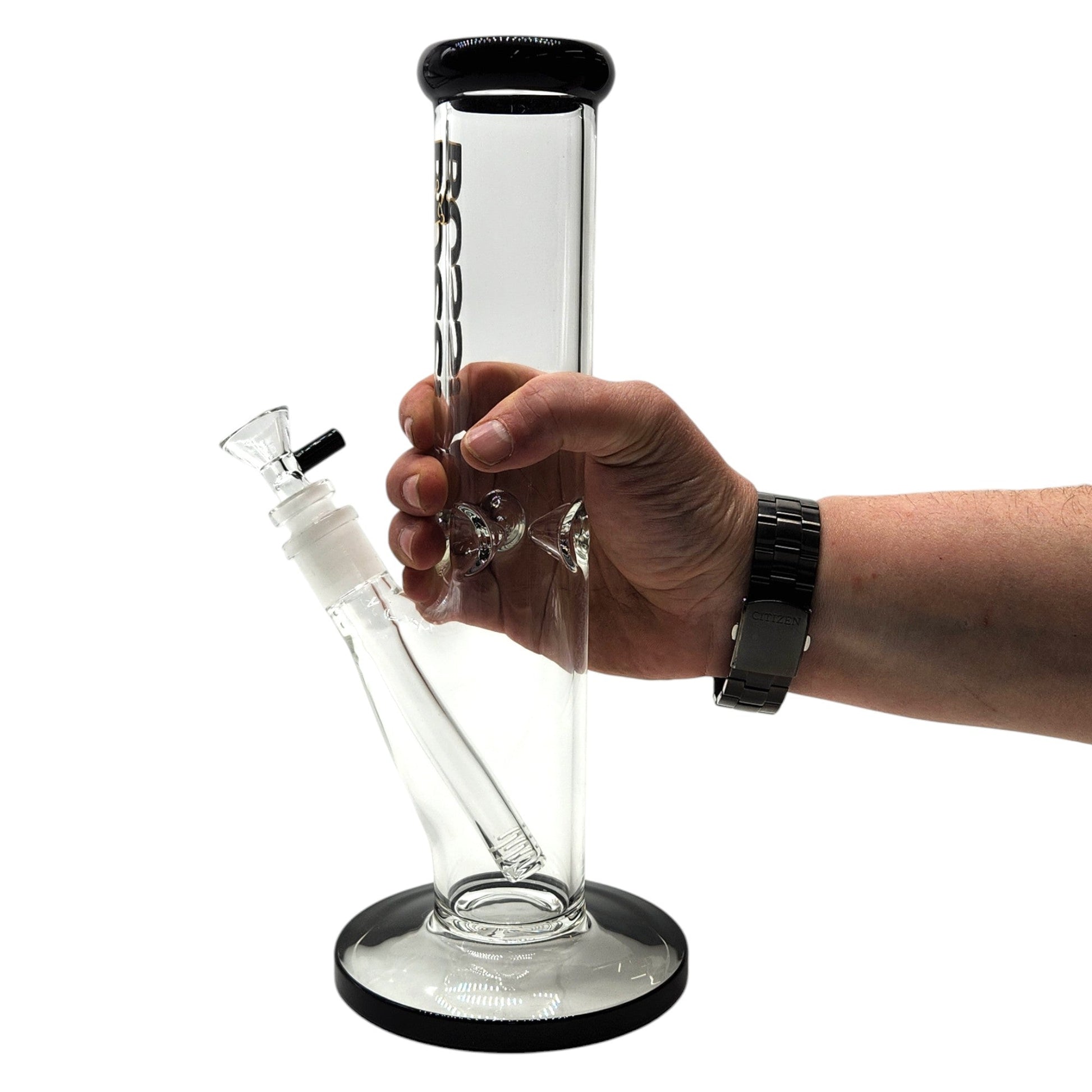 Boss Glass 12" Straight Tube Bong