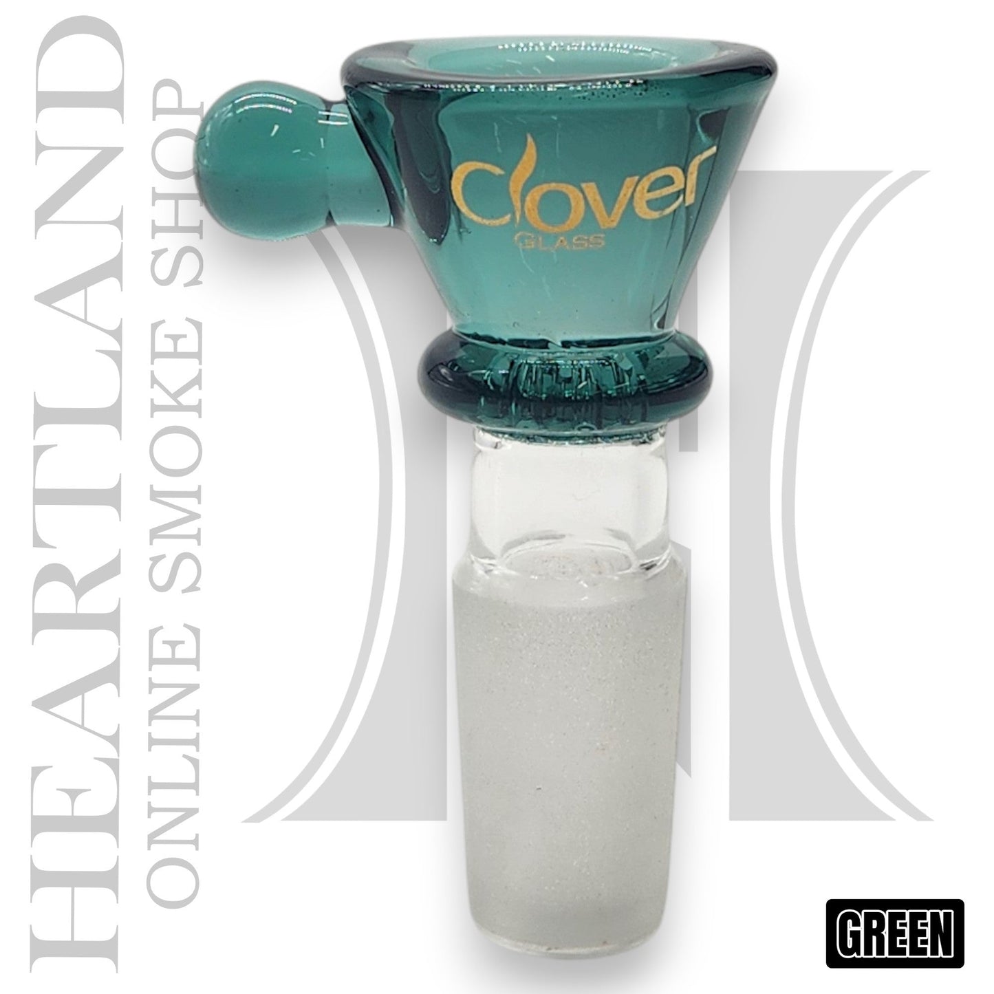 Clover Glass Bowl Head 14mm Male