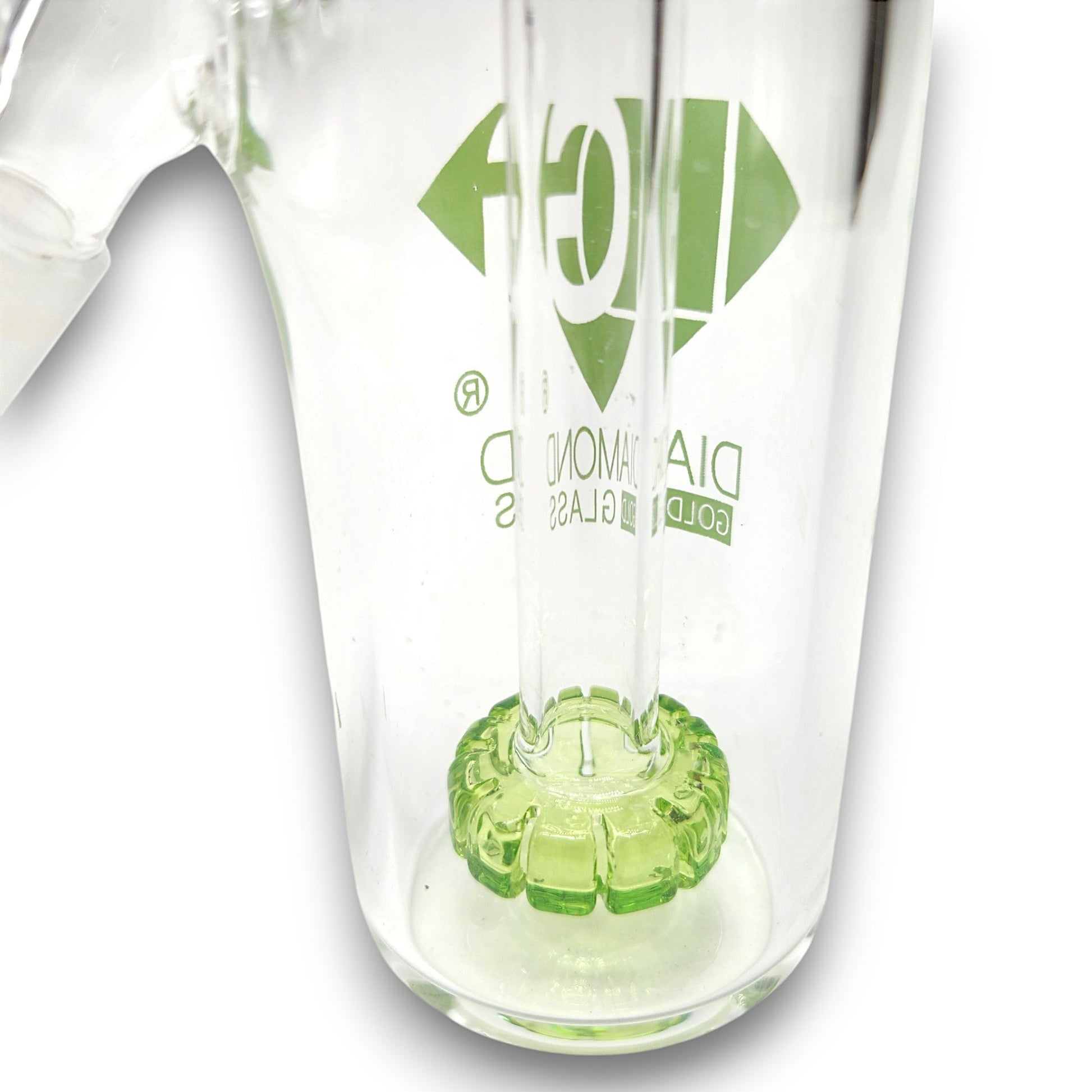 Diamond 4 - 1/2" Ash Catcher Circ Perc 14mm 45 Deg