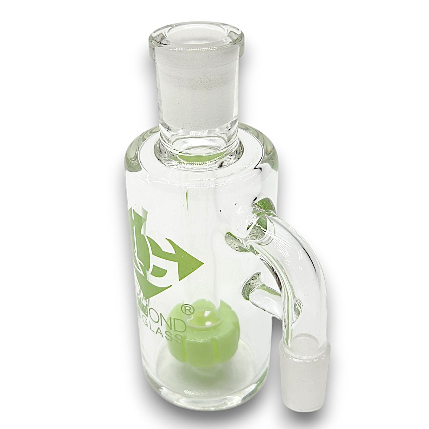 Diamond 4 - 1/2" Ash Catcher Circ Perc 14mm 90 Deg