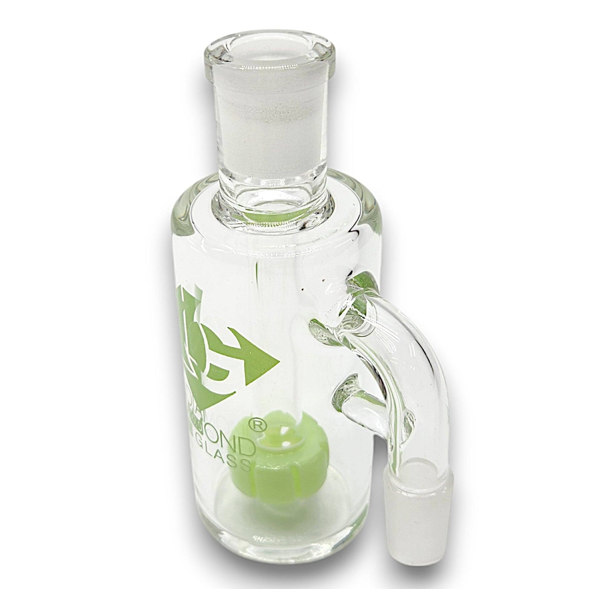 Diamond 4 - 1/2" Ash Catcher Circ Perc 14mm 90 Deg