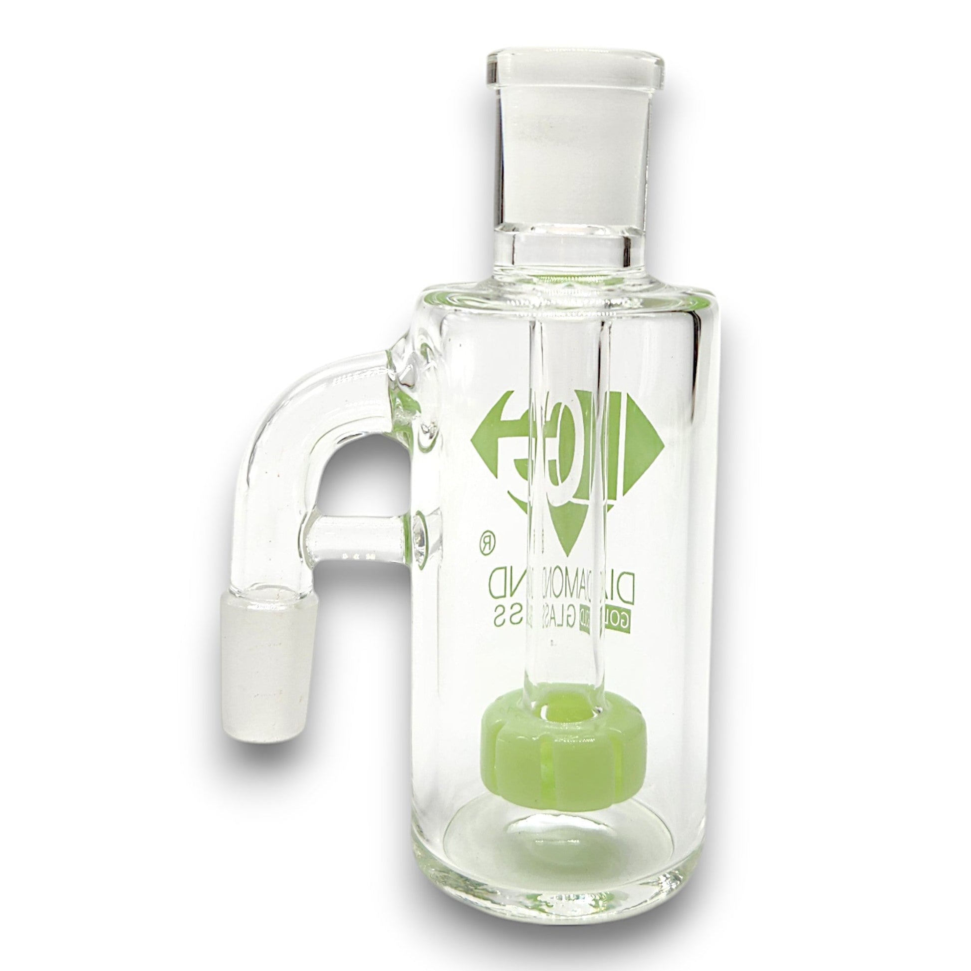 Diamond 4 - 1/2" Ash Catcher Circ Perc 14mm 90 Deg