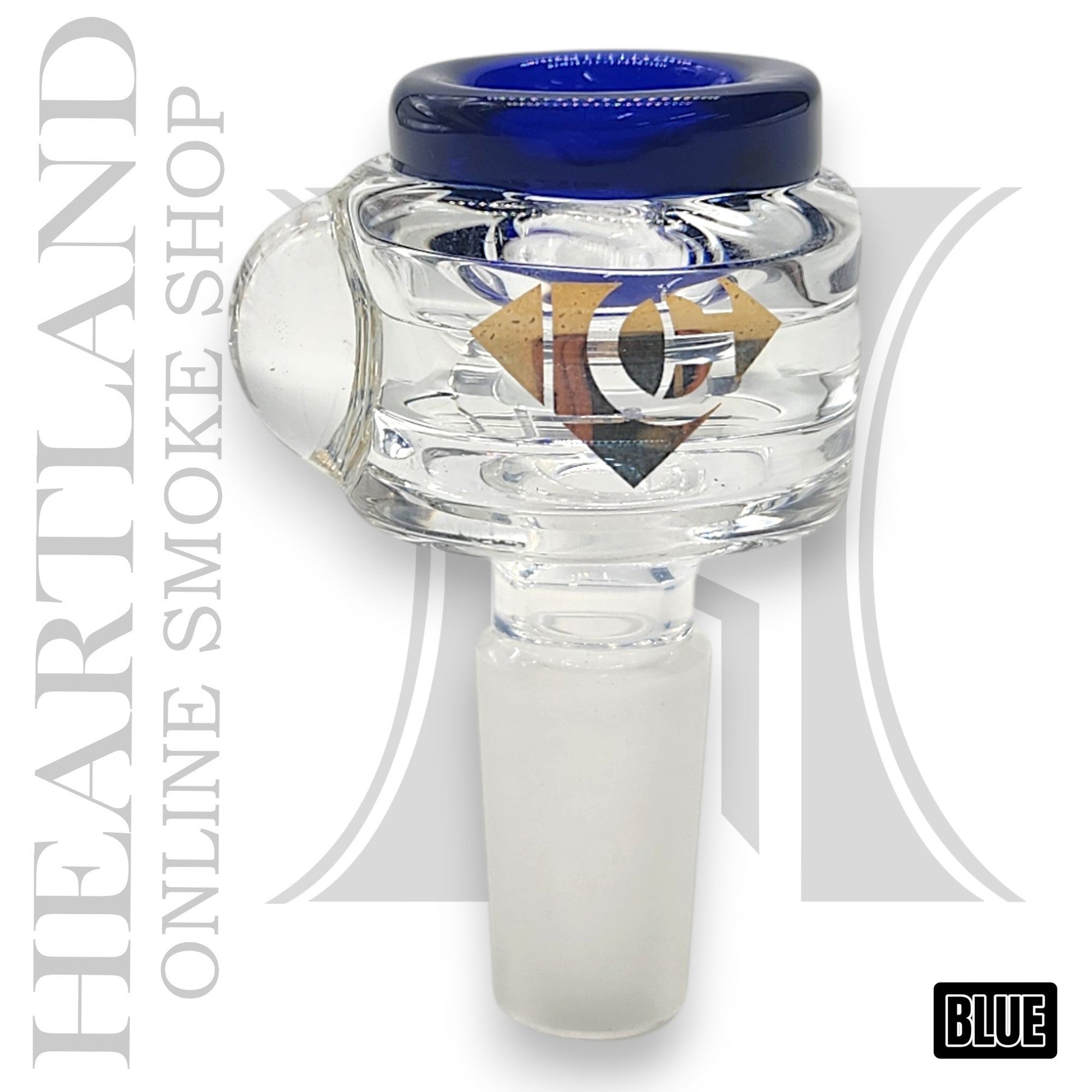 Diamond Glass Premium Bowl Head 14mm Male