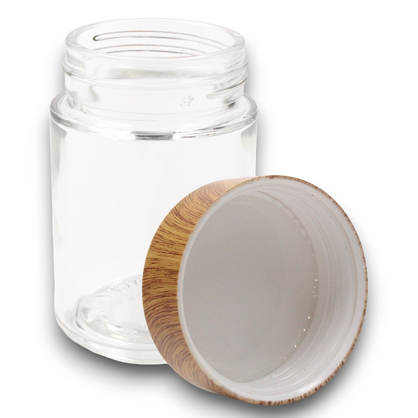 Glass Storage Jar Smell Proof Child Resistant
