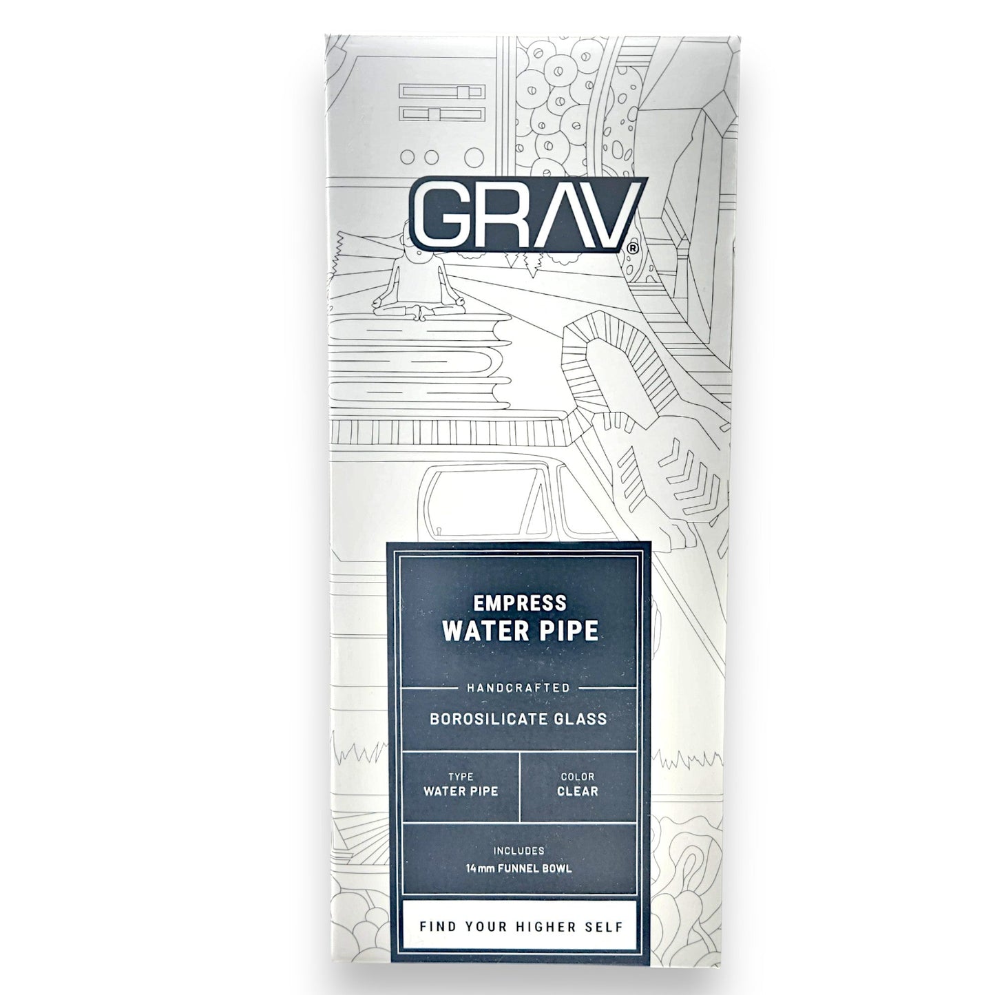 GRAV 13" Empress Beaker Bong