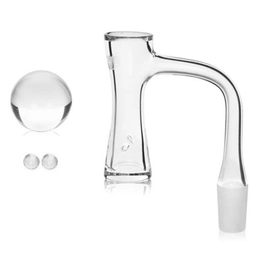 GRAV Quartz Hourglass Banger Set | 14mm 90deg
