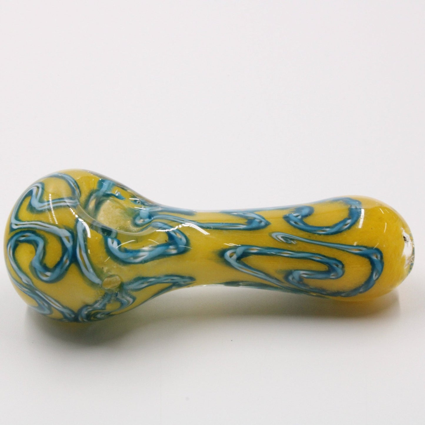 Medium 4" Glass Spoon Hand Bowl