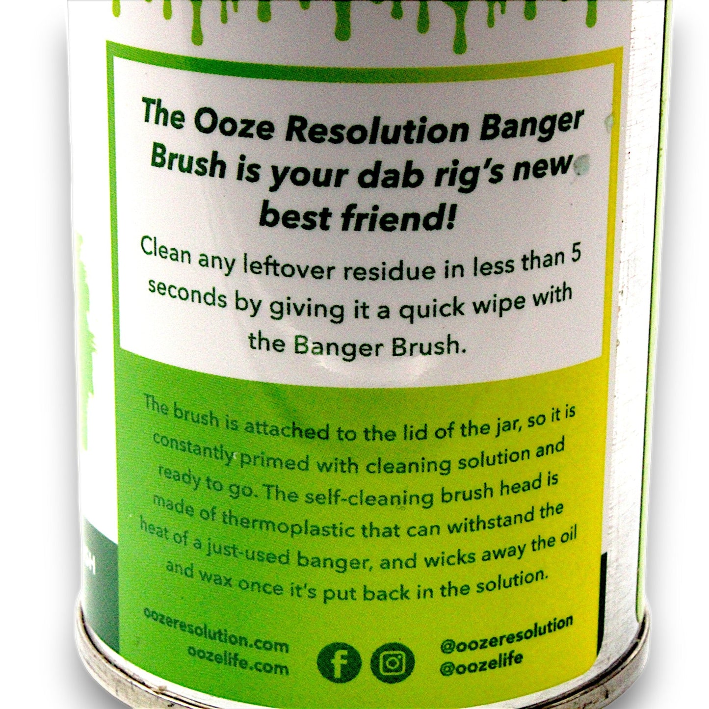 Ooze Banger Brush Reusable Banger Cleaner