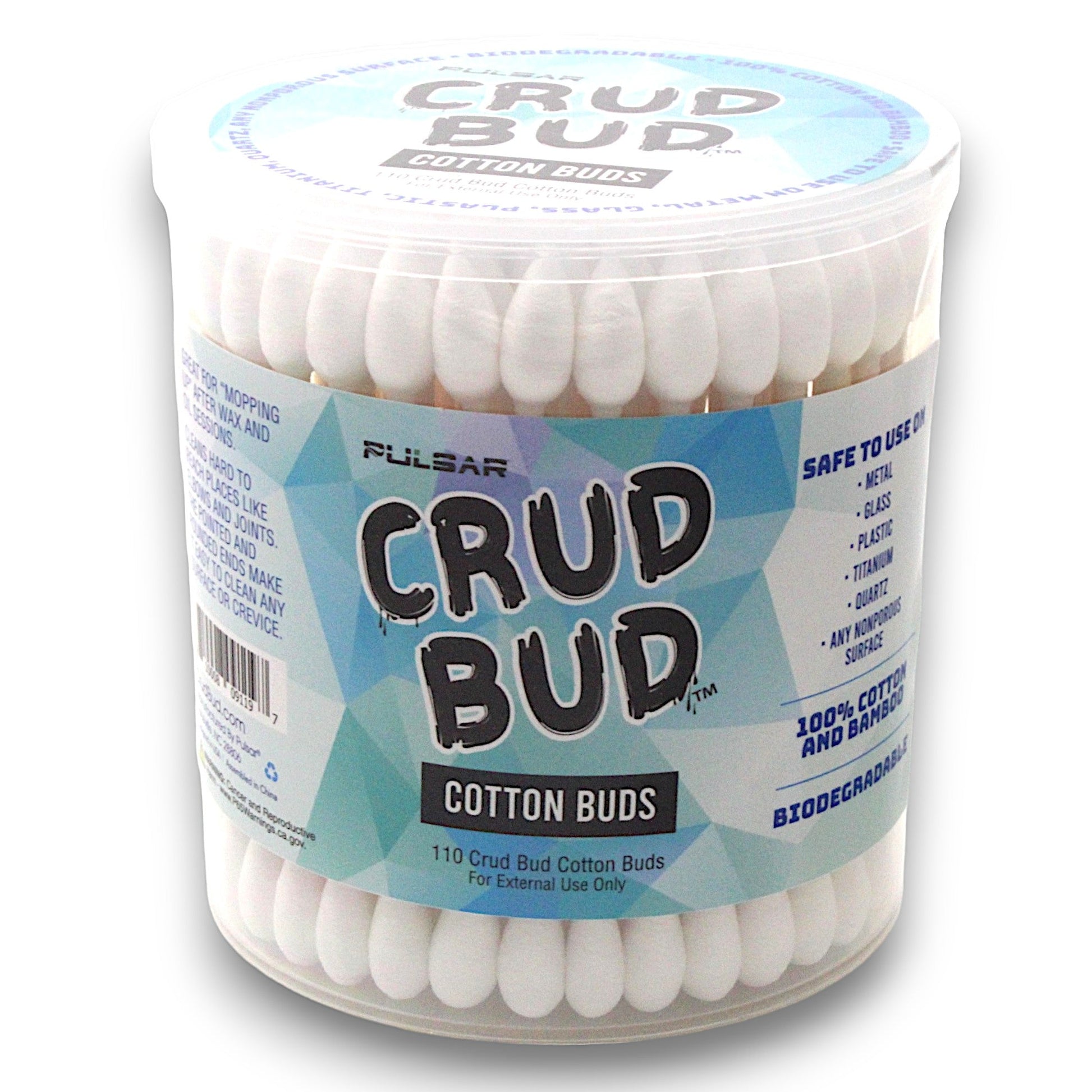Pulsar Crud Bud Cotton Swab 110 Count