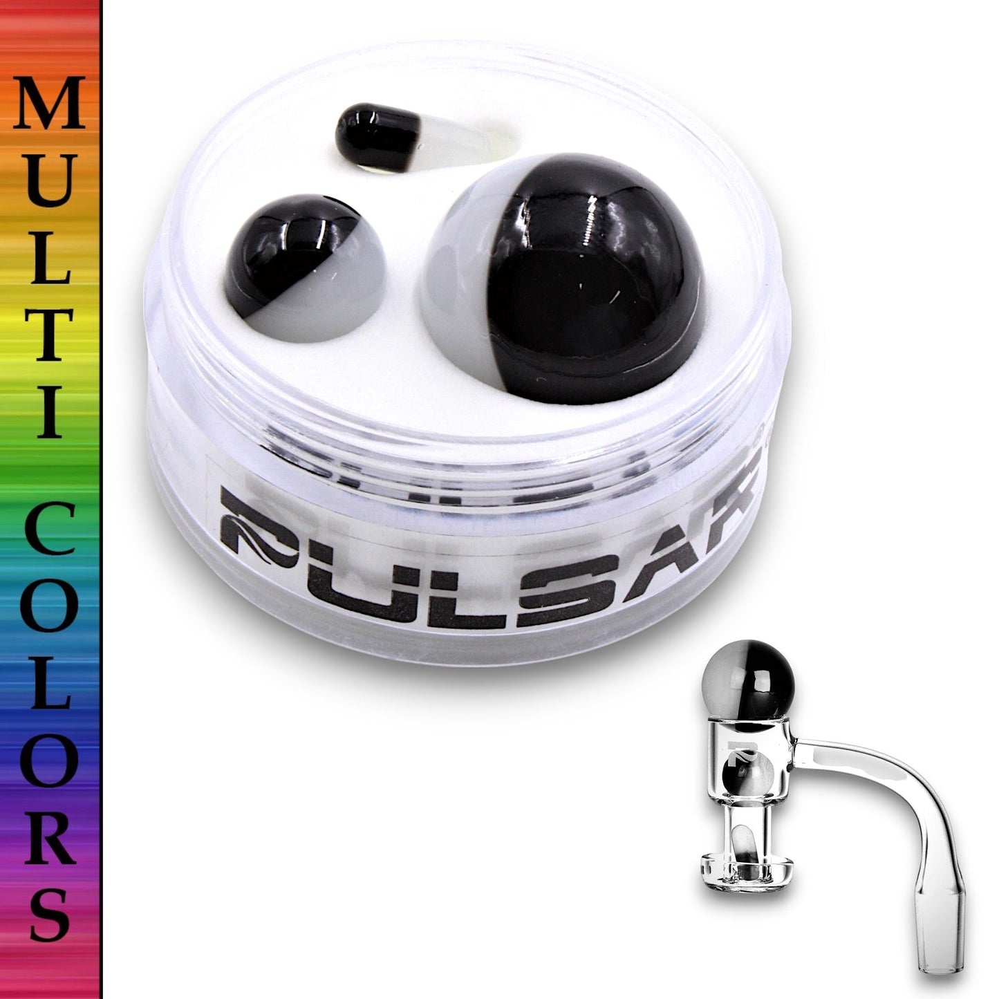 Pulsar Terp Slurper Pill and Marble Set