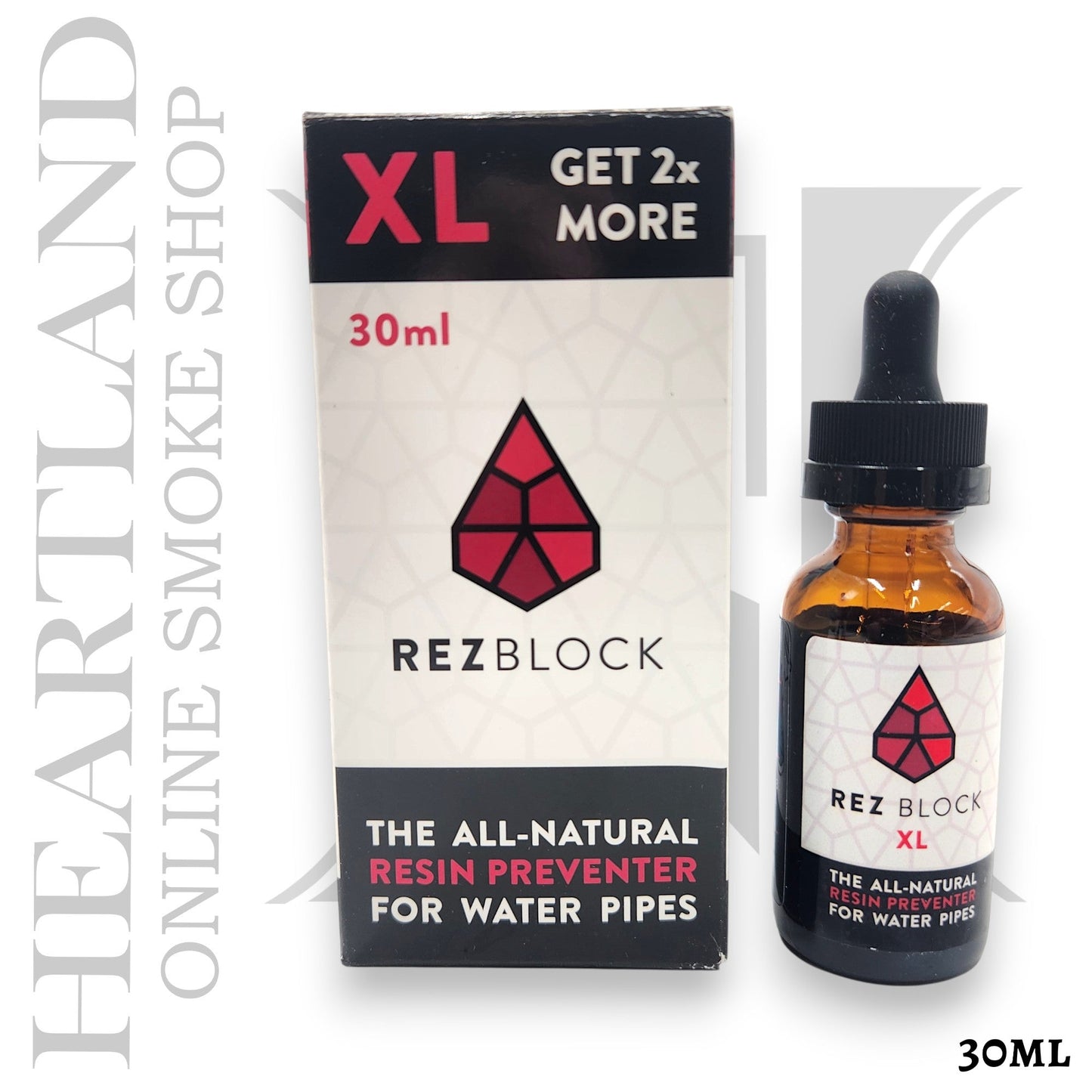 REZ Block All Natural Residue Preventer for Water Pipes