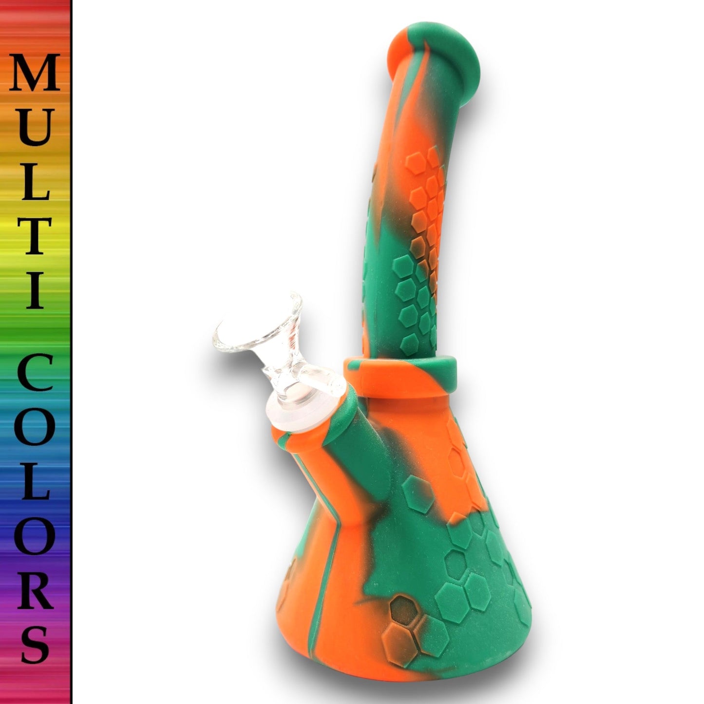 Silicone 8" Beaker Bong