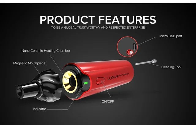 Lookah Ice Cream Flower Vaporizer