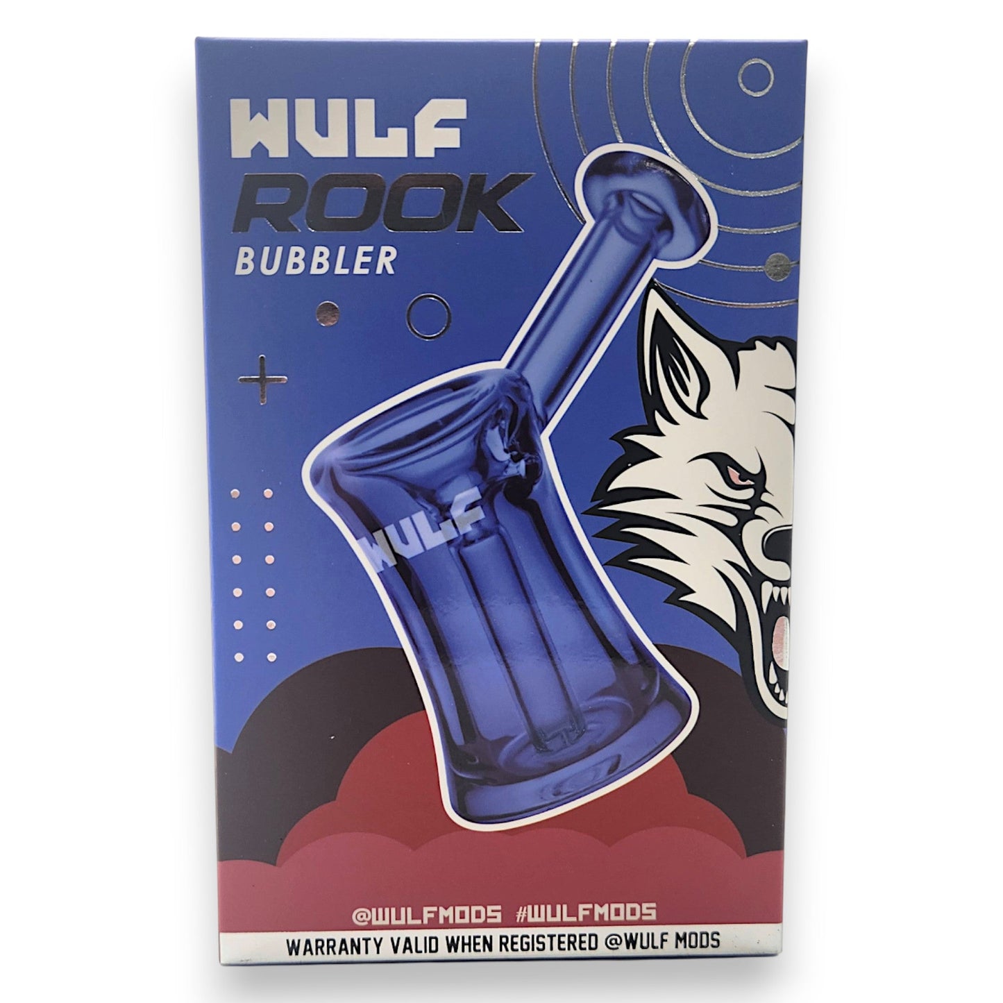 WULF Rook Bubbler Mini Bong