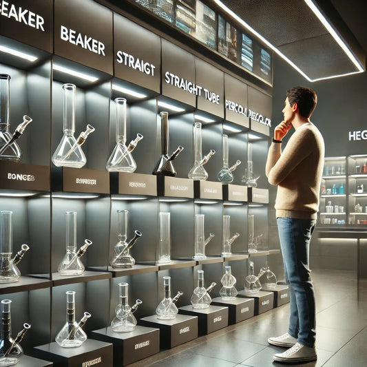 Beginner's guide to Choosing the Right Bong or Water Pipe - Heartland Smoke Shop