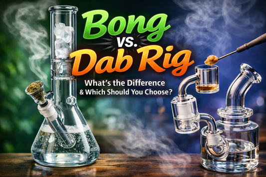 Bong vs. Dab Rig: What’s the Difference and Which Should You Choose? - Heartland Smoke Shop