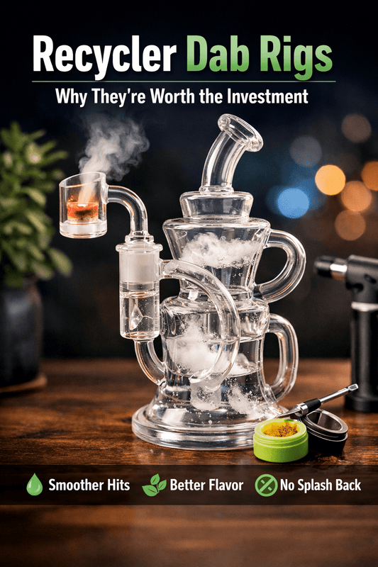 Recycler Dab Rigs: A Serious Upgrade for Concentrate Users - Heartland Smoke Shop