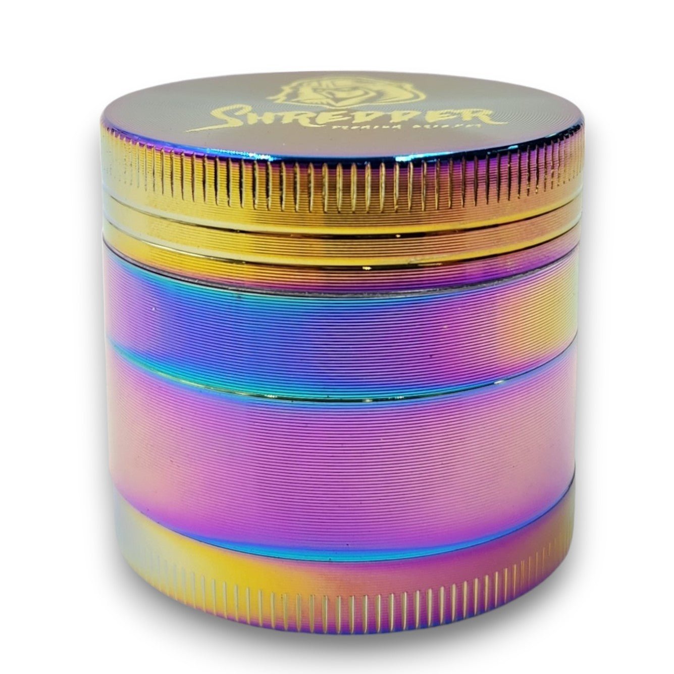 1 - 1/2" Shredder Rainbow Pocket Aluminum 4 Piece Grinder