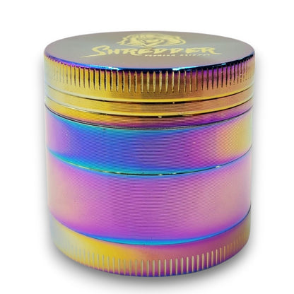 1 - 1/2" Shredder Rainbow Pocket Aluminum 4 Piece Grinder