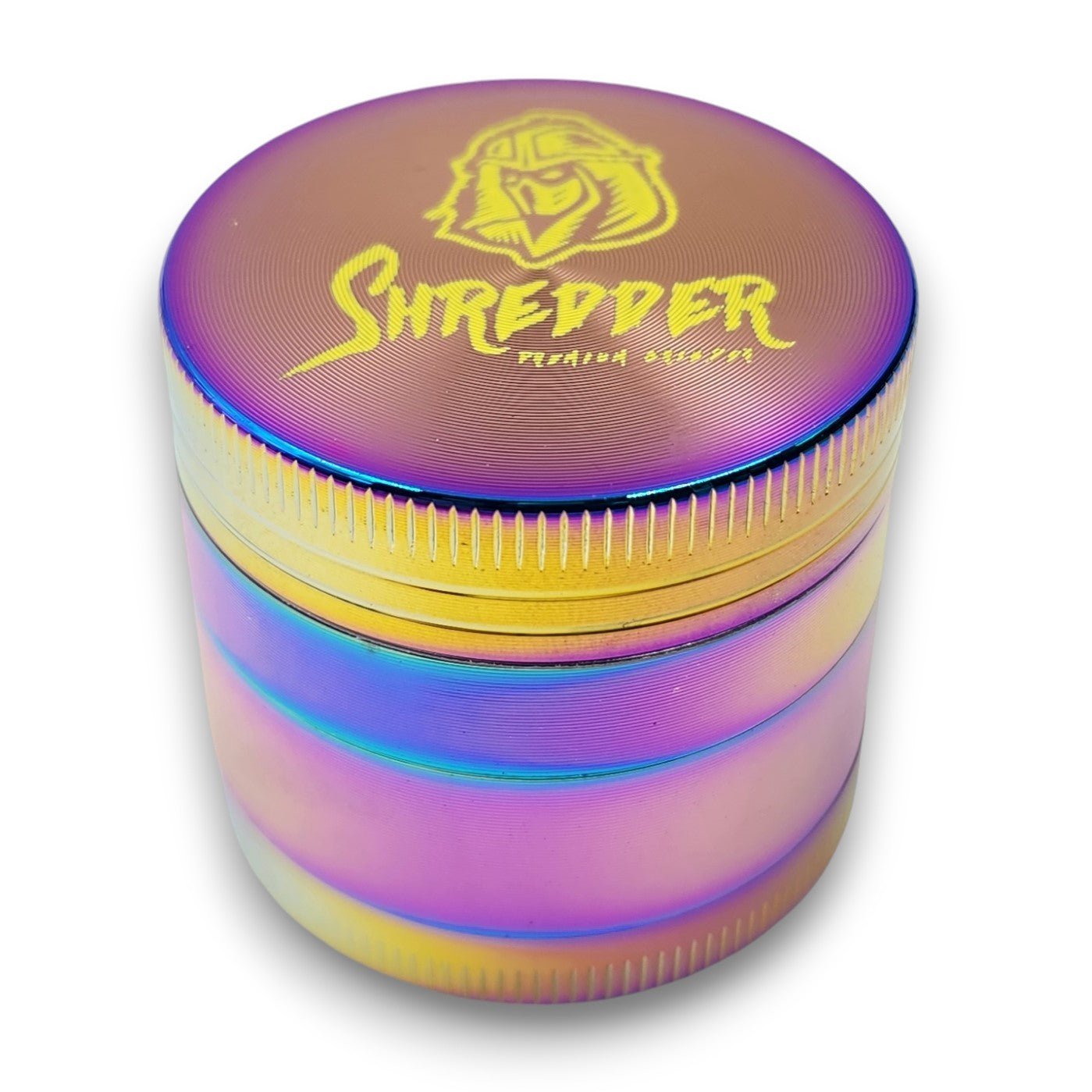 1 - 1/2" Shredder Rainbow Pocket Aluminum 4 Piece Grinder