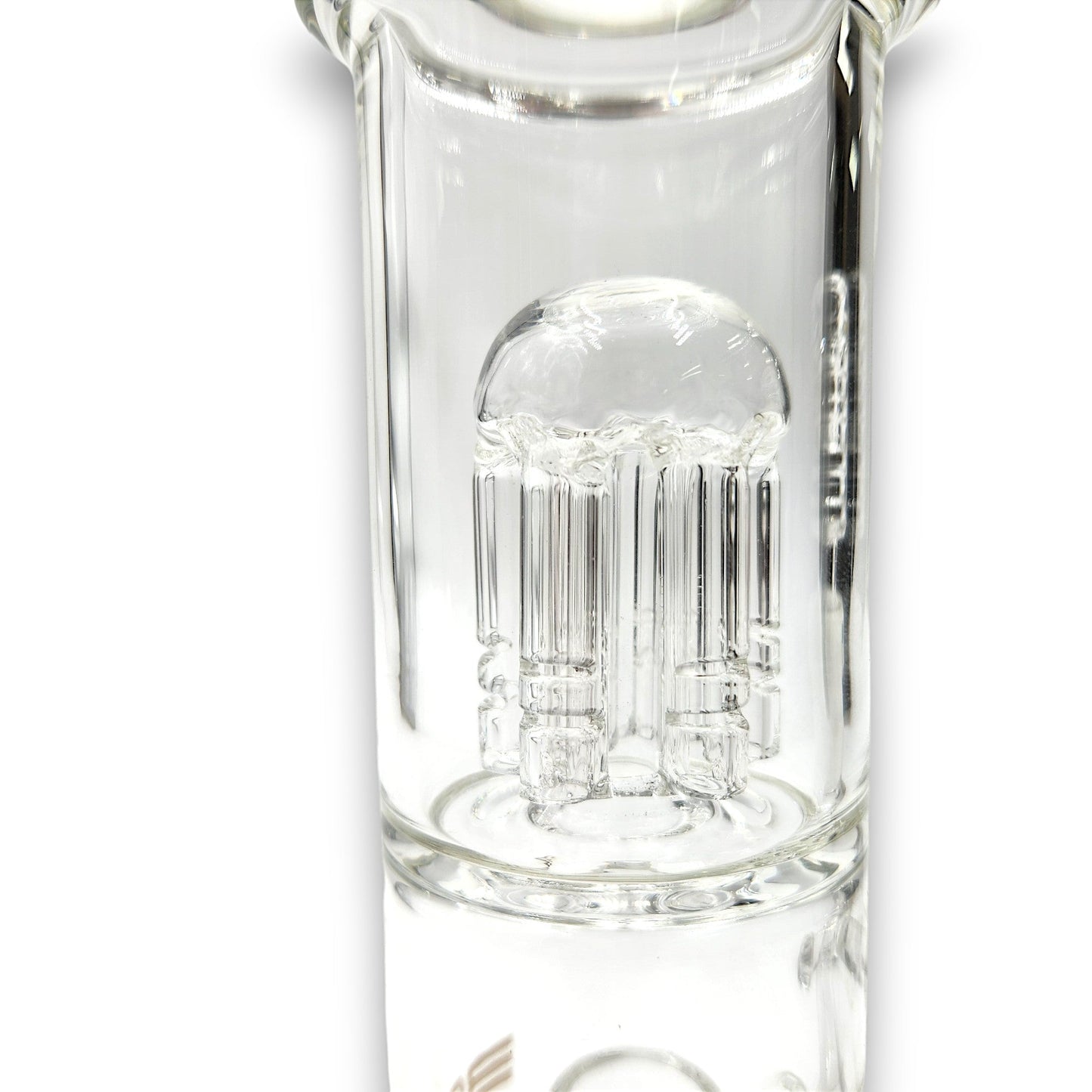10" Bougie Dual Tree Percolator Barrel Bong
