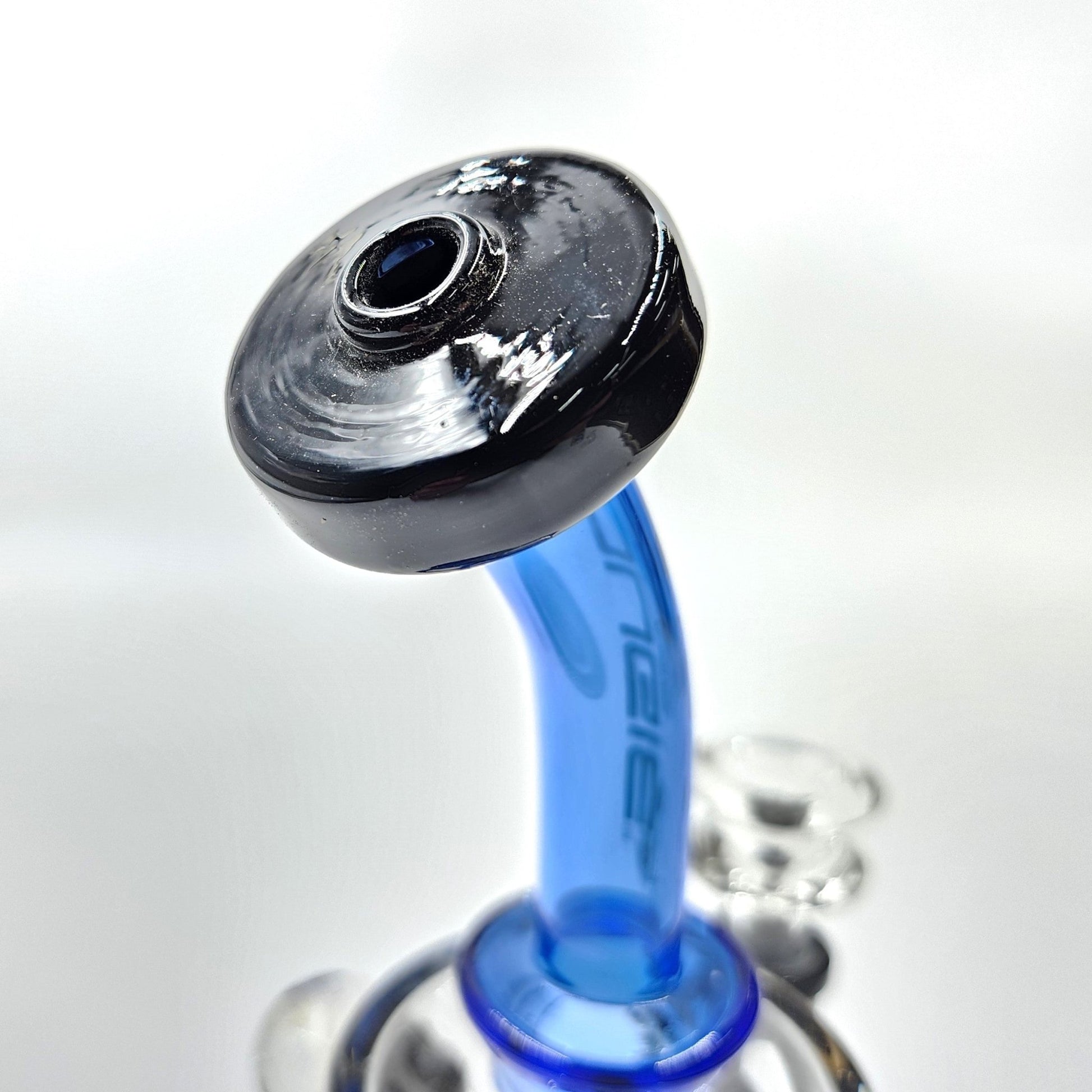 10" Bougie Glass Circ Perc Barrel Bong