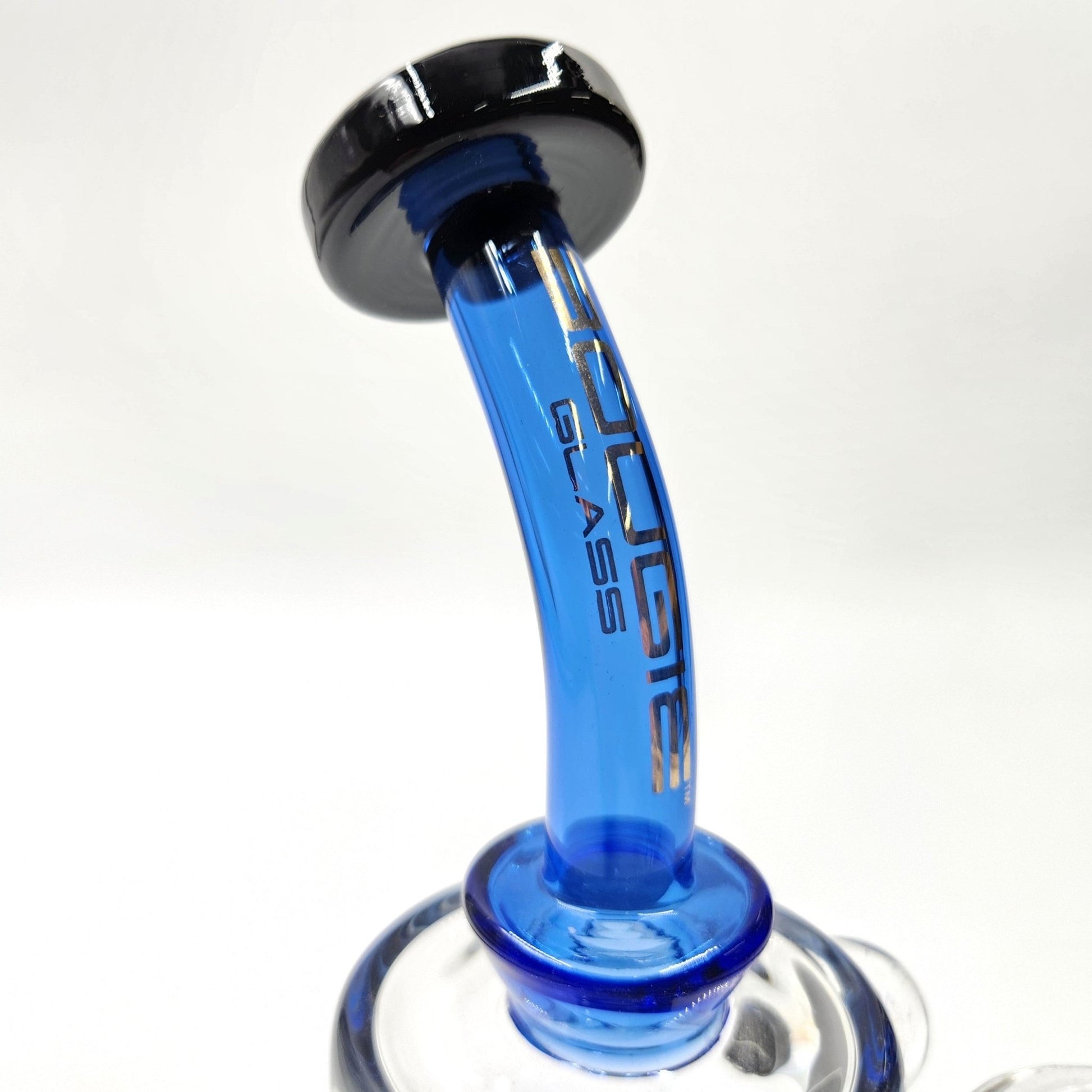 10" Bougie Glass Circ Perc Barrel Bong