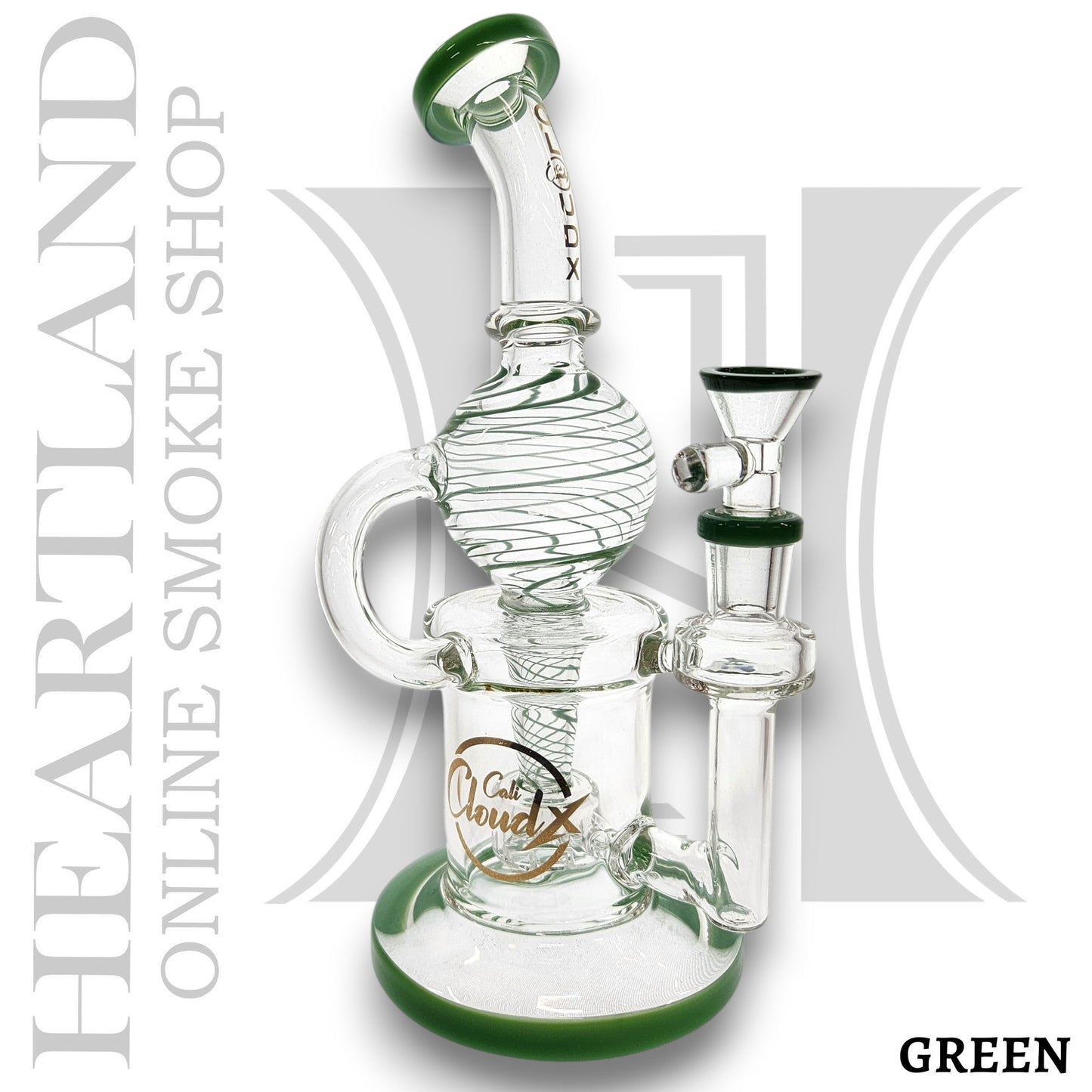 10" Cali CloudX Dome Circ Perc Recycler