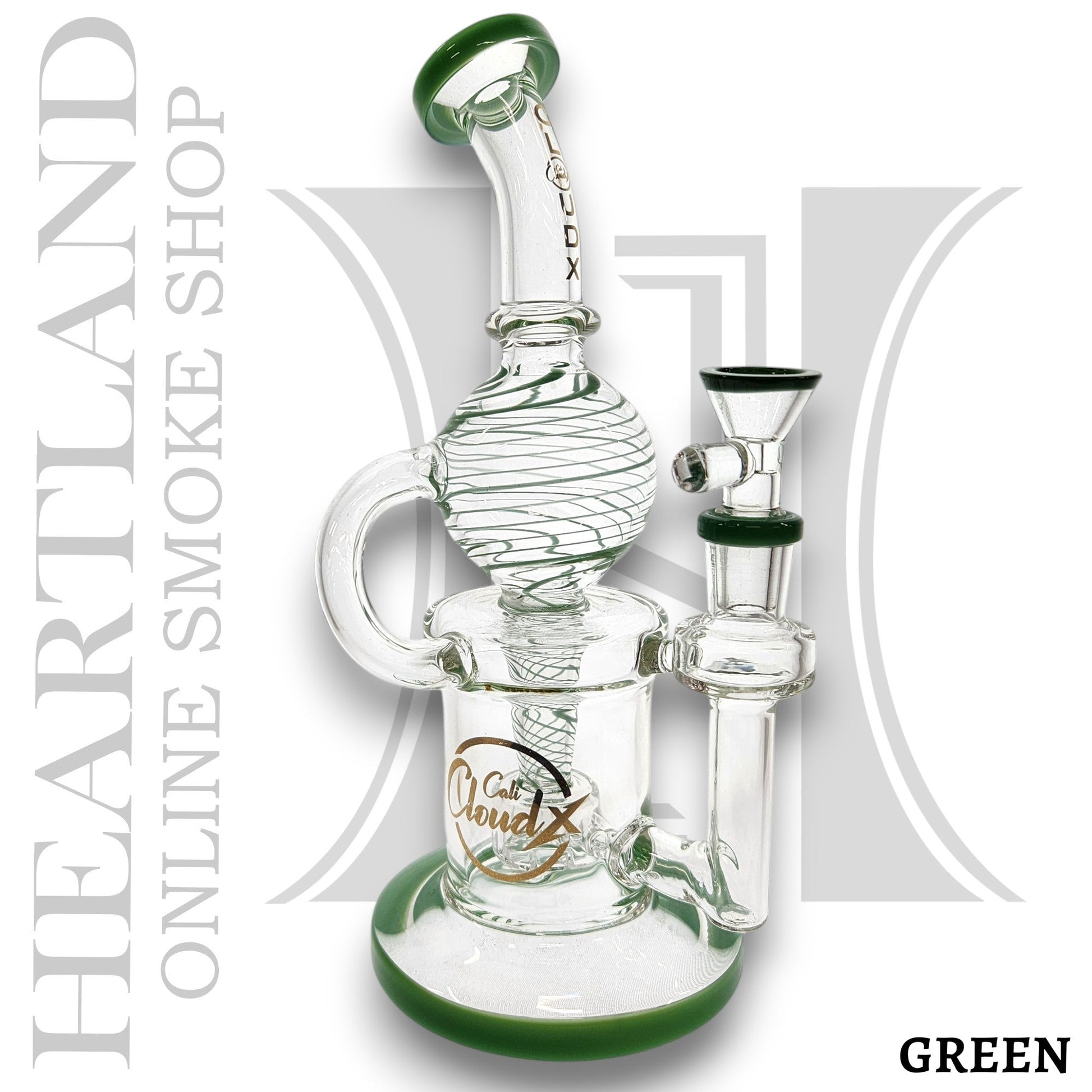 10" Cali CloudX Dome Circ Perc Recycler