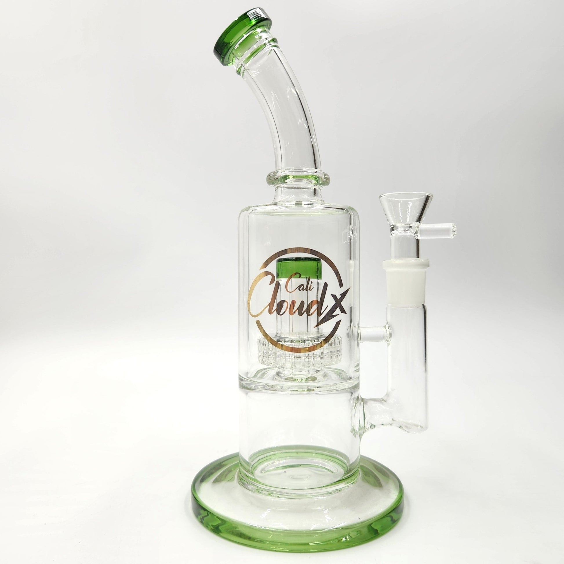 10" Cali CloudX Matrix Showerhead Percolator Bong - Heartland Smoke Shop
