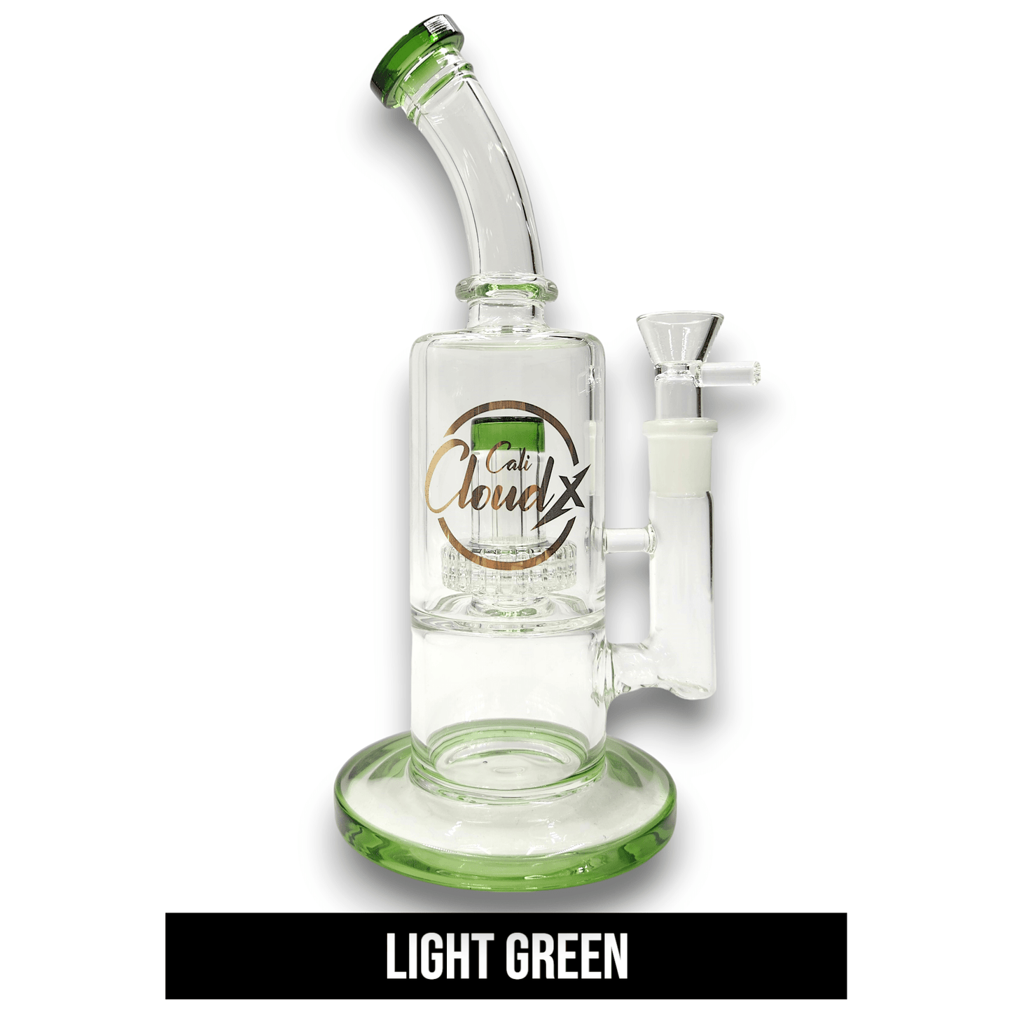 10" Cali CloudX Matrix Showerhead Percolator Bong - Heartland Smoke Shop