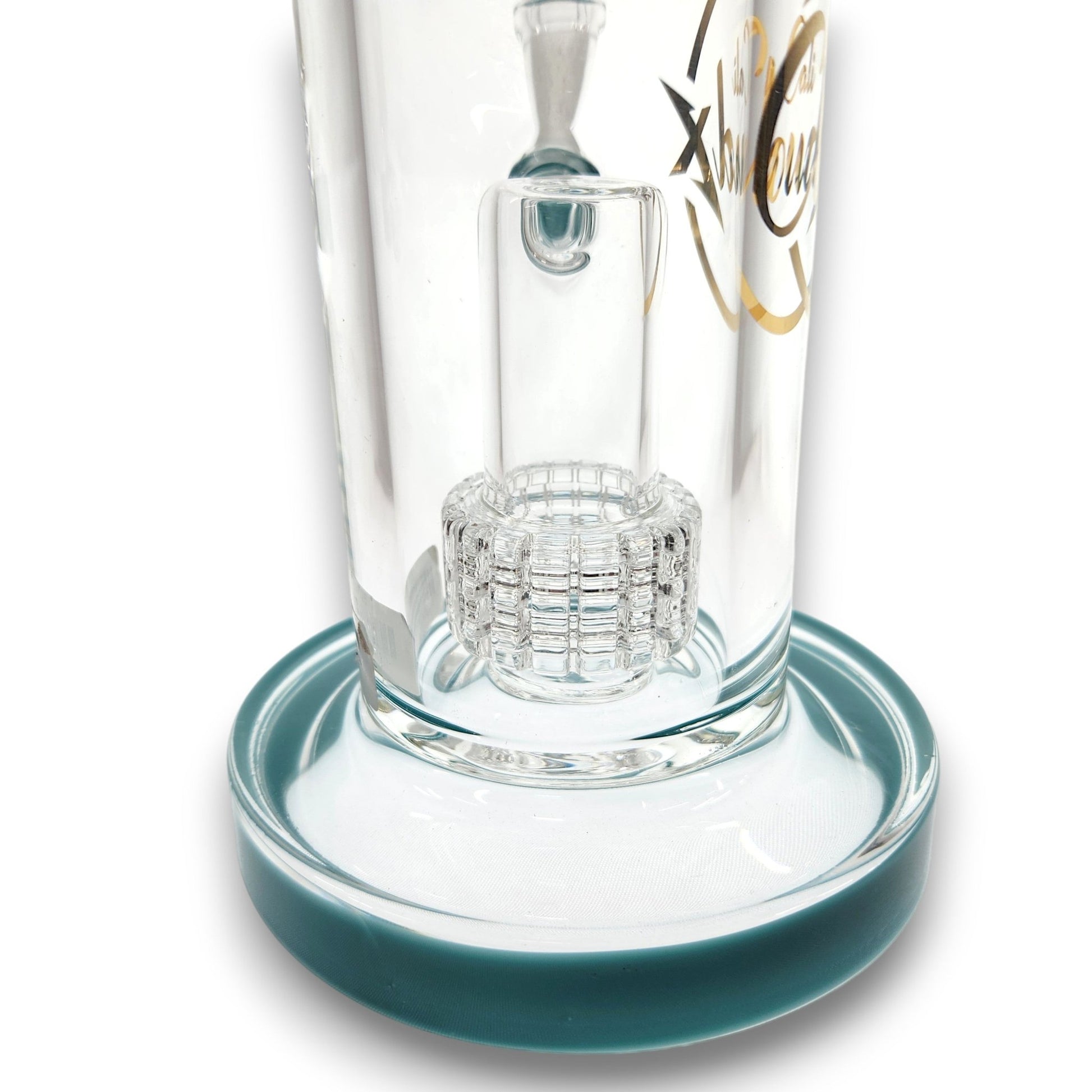 10" Cali CloudX Matrix UFO Perc Straight Tube Barrel Bong