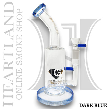 10" Diamond Glass Matrix Percolator Barrel Bong