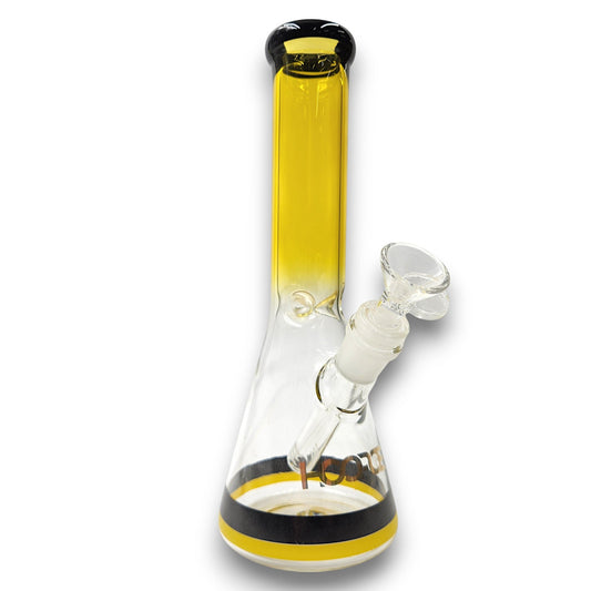 10" Hoopoe Bumble Bee Beaker Bong