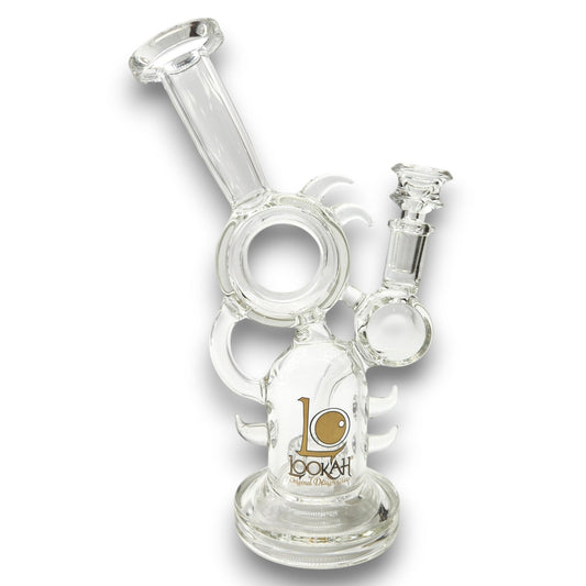 10" Lookah Hedgehog Recycler Circ Perc Bong - Heartland Smoke Shop