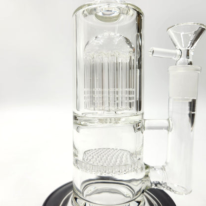 10" Tree and Honeycomb Percolator Bong