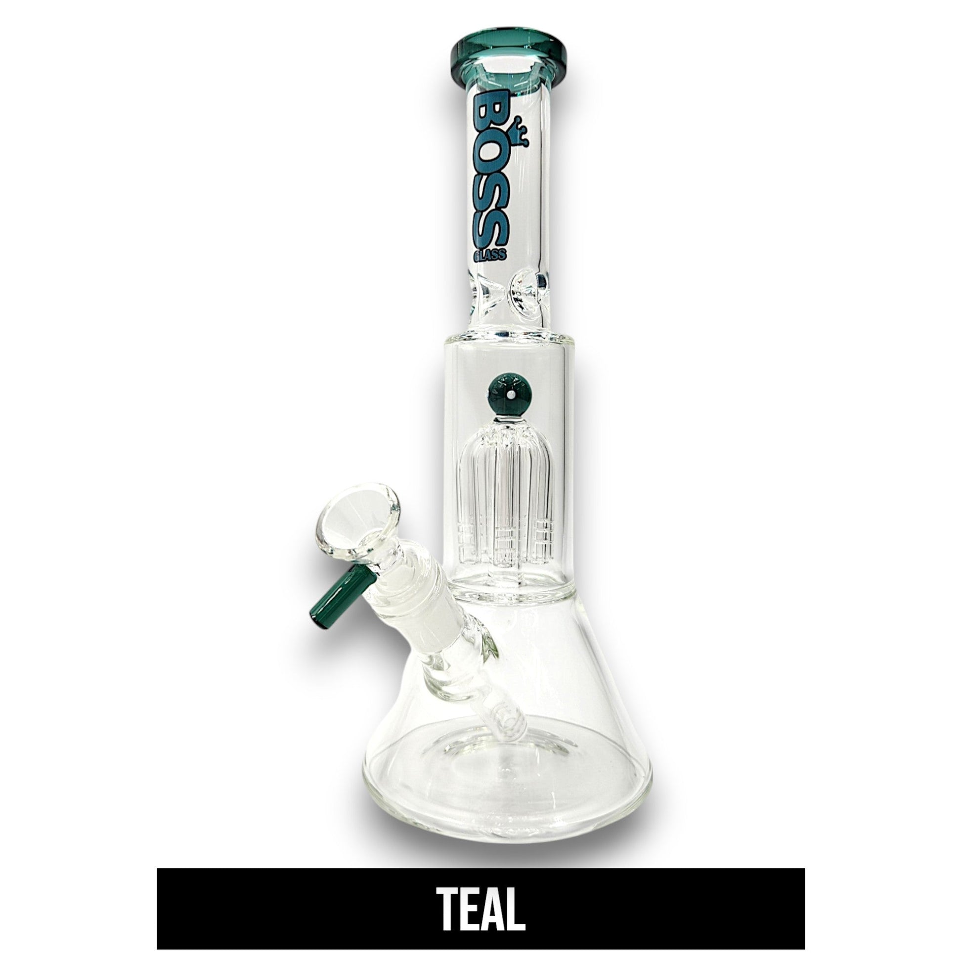 11" Boss Glass Tree Percolator Bong