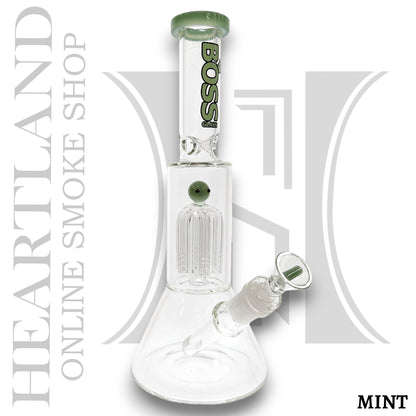 11" Boss Glass Tree Percolator Bong