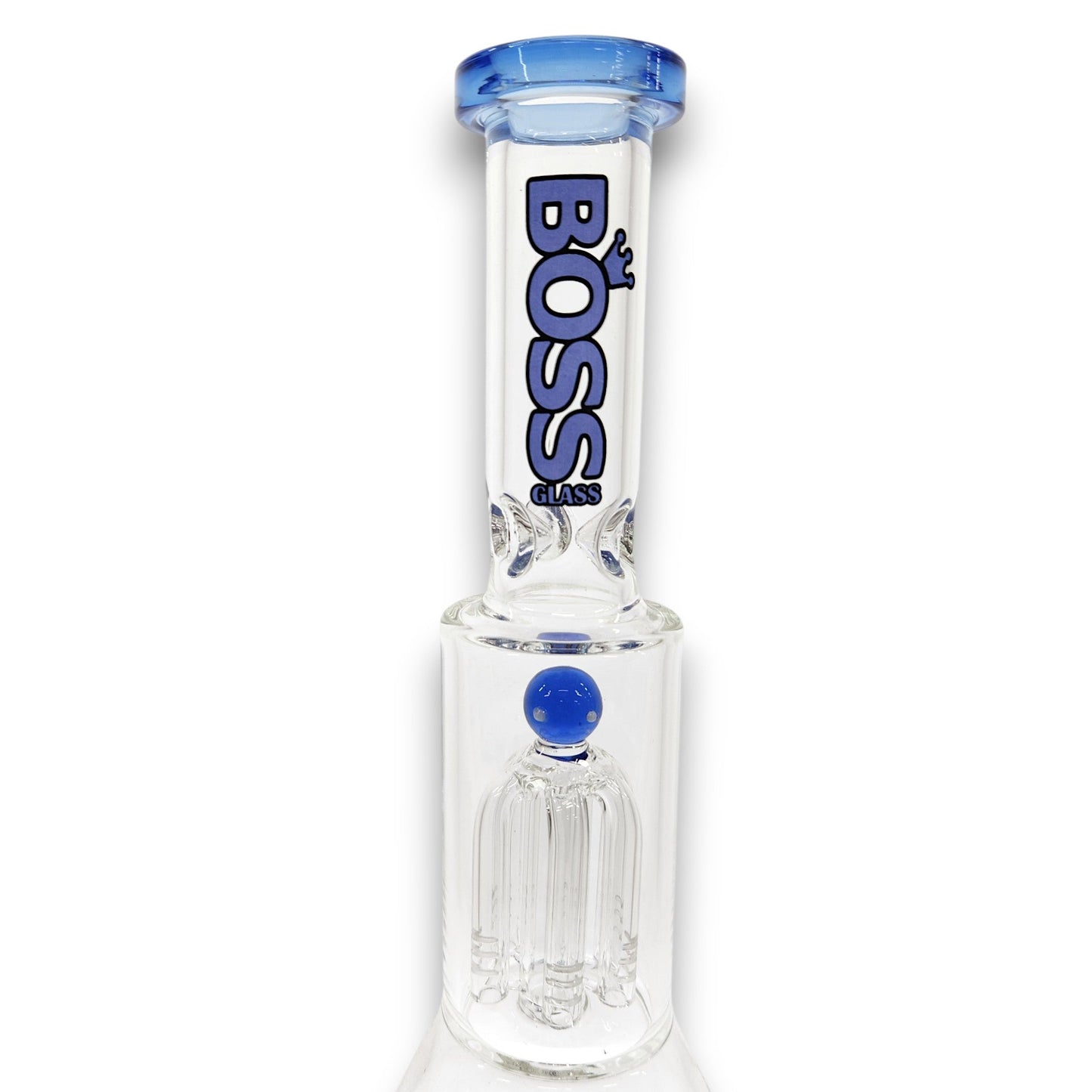 11" Boss Glass Tree Percolator Bong