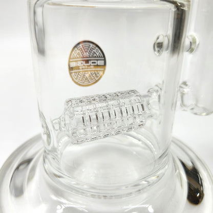 11" Bougie 2 Piece Matrix Perc Bong - Heartland Smoke Shop