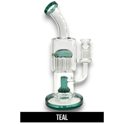 11" Bougie Tree and Volcano Perc Bong